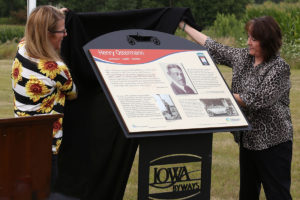 Henry Osterman Interpretive Panel Unveiling Montour, Iowa