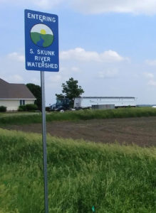 South Skink River Watershed Sign